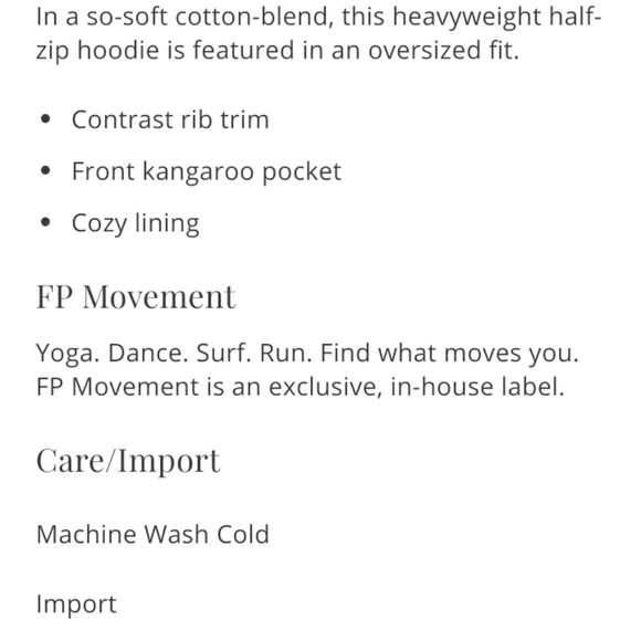 $70 Free People Think Future Hoodie White - Picture 5 of 5